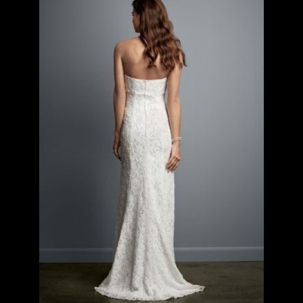 Wedding dress from David’s bridal